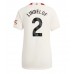 Manchester United Victor Lindelof #2 Voetbalkleding Derde Shirt Dames 2023-24 Korte Mouwen